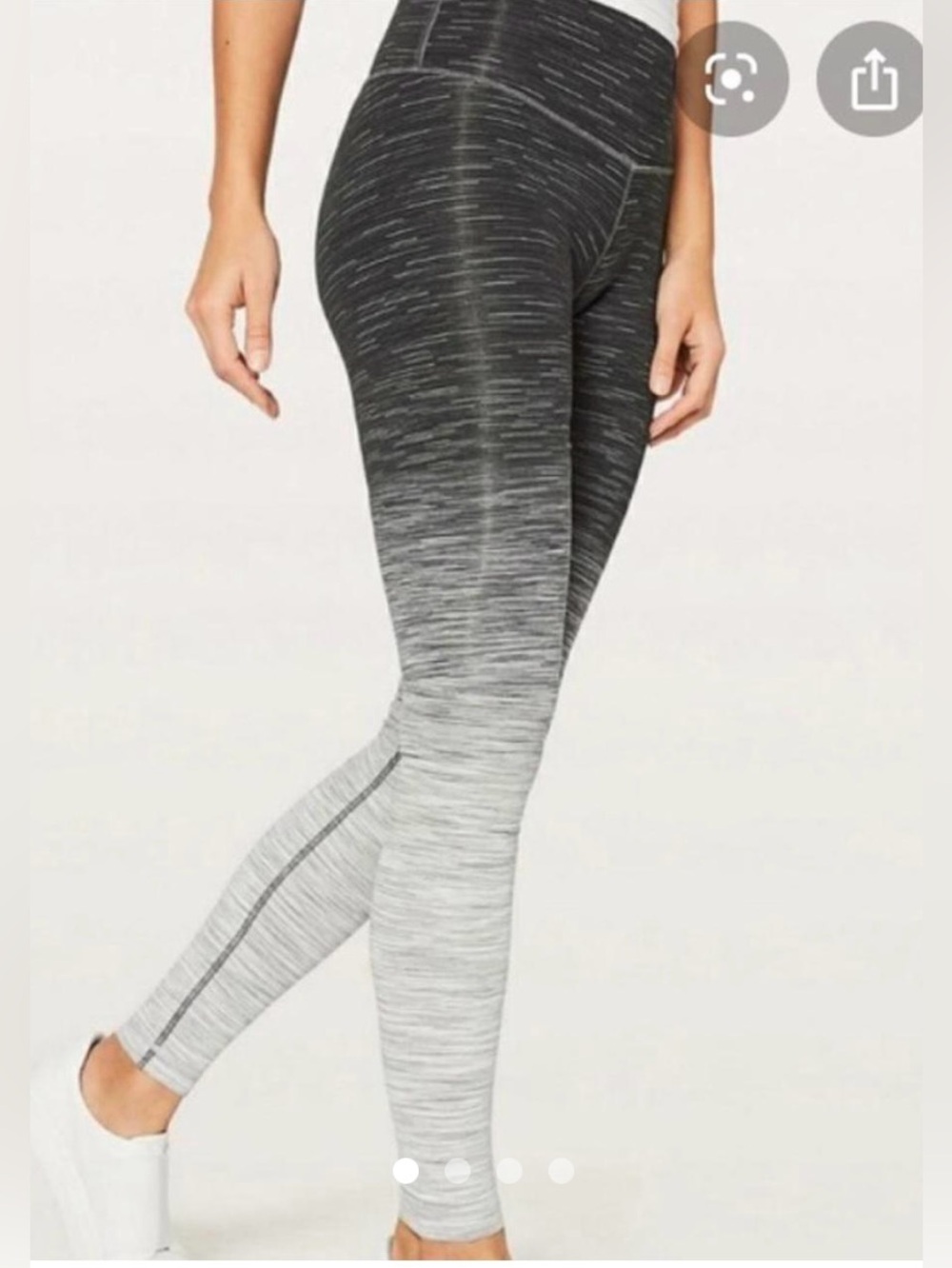Lululemon Wunder Under Tight Hi-Rise ombré size 4